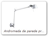 Andromeda de parede prata